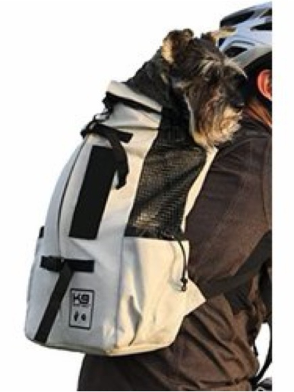 K9 Sport Sack Air forward-facing backpack designed for carrying dogs.